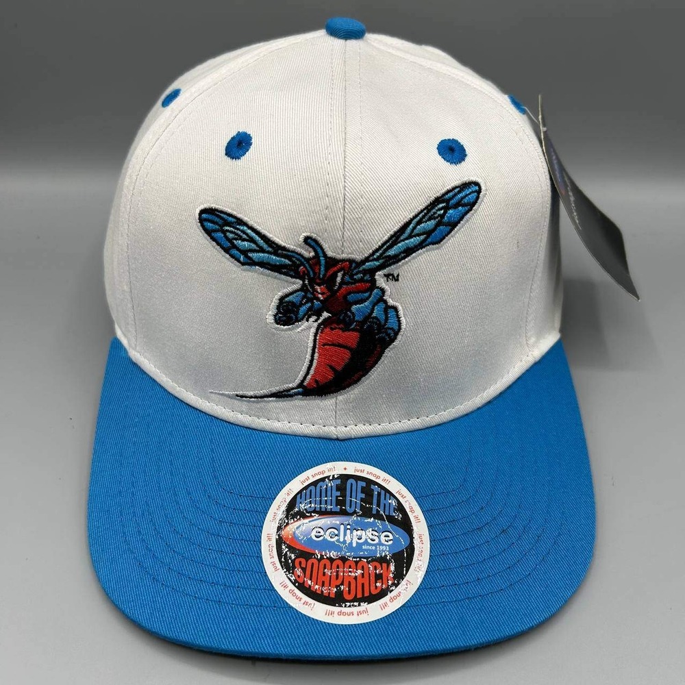 Vintage Delaware State Hornets Hat Men Embroidered Eclipse Snap Back Cap New